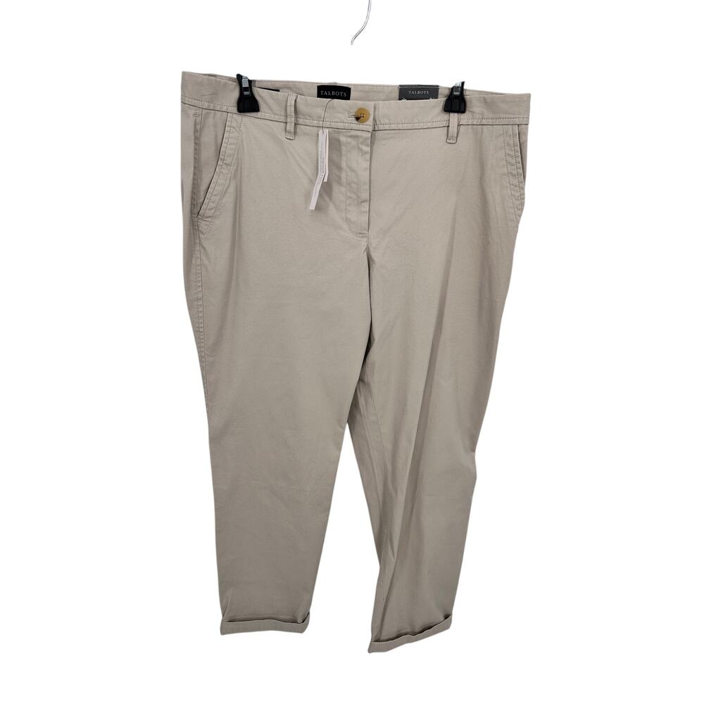 TALBOTS NWT The Perfect Chino Pant // 12 Petite